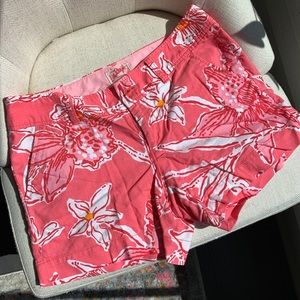 Lilly Pulitzer Floral Printed Chino Shorts